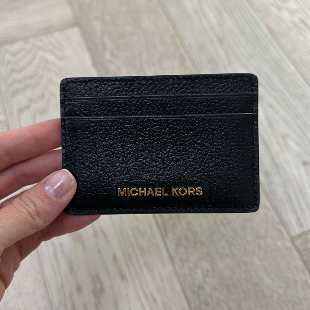 MICHAEL Michael Kors Black Card Holder